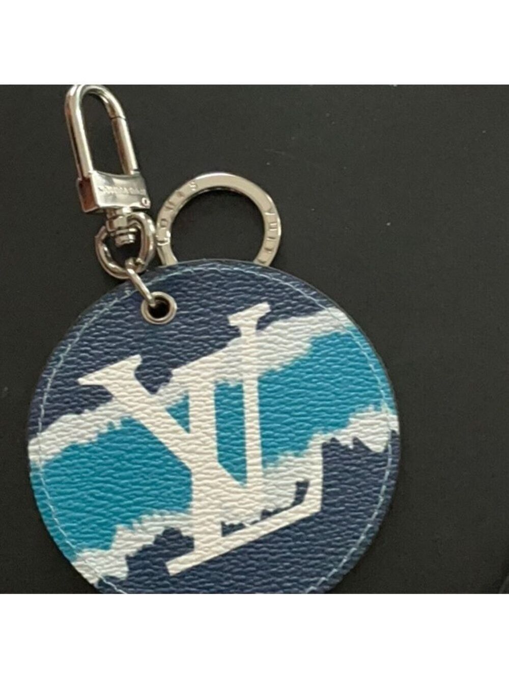 Emblem Keychain Designer Inspired Large Double Sided